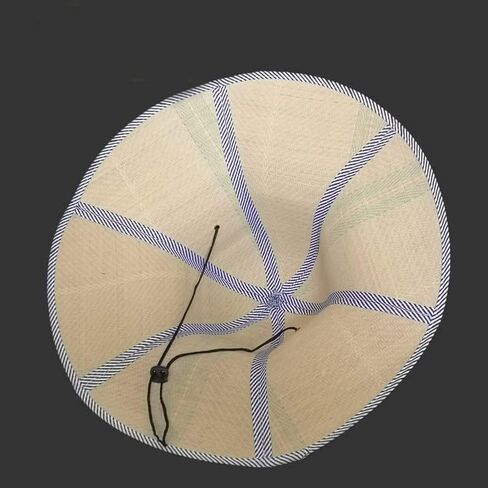 YYJINGYOU Straw hat Sun Hats for Men Beach hat Straw Life Jacket Sunhat Foldable and Rolled up Yellow, 5 1/8-5 3/8 in Saudi Arabia