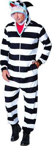 Spirit Halloween Beetlejuice Adult Sandworm Union Suit | Officially Licensed | Tim Burton | Group Costume | Sandworm Cosplay in Saudi Arabia