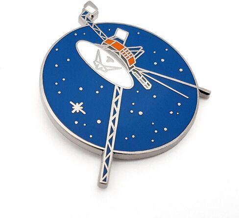 Pinsanity Voyager Space Probe Enamel Lapel Pin in Saudi Arabia