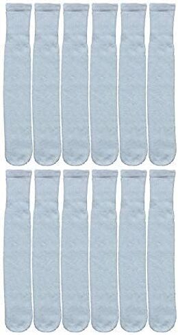 Yacht & Smith Wholesale Bulk Pack Kids & Children's Cotton Tube Socks, Boys Girls, Referee Style in Saudi Arabia