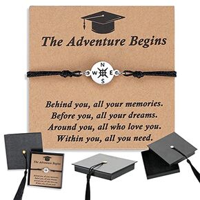 SAM & LORI 2023 Back to School Gifts-Mommy and Me Matching Bracelets-Comes in Cute Box with Sweet Card-Graduation Gifts-First Day of School Gifts