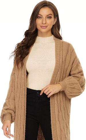 Anbenser Women’s Short Sleeve Mock Pullover Sweater Knit Jersey Top Slim Fit in Kuwait