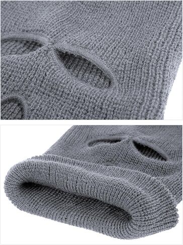 4 Pieces Warm Full Face Cover Ski Mask Winter Balaclava Knit Full Face Mask for Men Women Outdoor Sports in Saudi Arabia