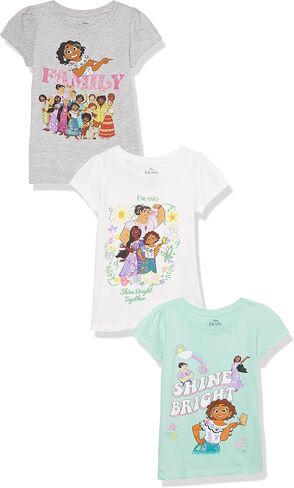 Disney Encanto 3 Pack T-Shirt Bundle Set Toddler Girls in Saudi Arabia