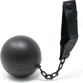 Skeleteen Prisoner Ball and Chain - Prisoner Costume Accessories Prop - 1 Piece