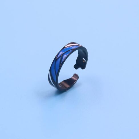 FunBoat Tanjiro Finger Rings - Anime Characters Cosplay Adjustable Open Ring - Christmas Costume Gifts for Kids Girls Teens Women Men in Saudi Arabia