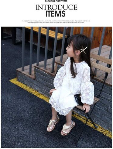 MUYGUAY Toddler Little Girls Sandals Open-Toe Adjustable Ankle Strap Summer Dress Shoes in Saudi Arabia