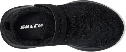 Skechers Kids Boy's Bounder-Baronik Sneaker, Black/Black, 11 Little Kid in Kuwait