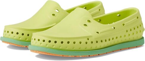 Native Shoes Kids Howard Sugarlite Sneakers for Little Kid - Synthetic Upper with Perforated Design, Slip-On Style, and Deck Silhouette in Kuwait