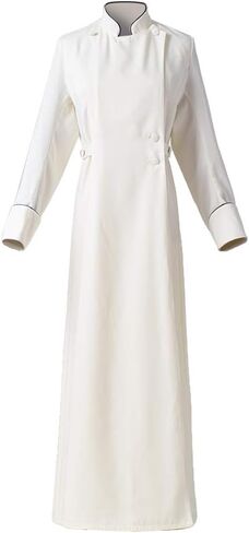 BLESSUME Men Women Anglican Cassock Clergy Pulpit Cassock Robe Altar Server Vestment in Kuwait
