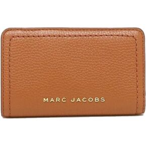 Marc Jacobs S104L01SP21 Smoked Almond With Gold Hardware Groove Medium Bifold Women's Leather Wallet in Kuwait
