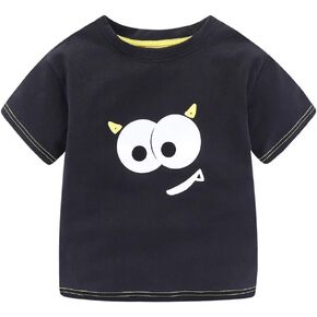 Mud Kingdom Boys Girls T-Shirts Cotton Cute Cartoon Graphic Tees for Kids 2-8 Years in Kuwait