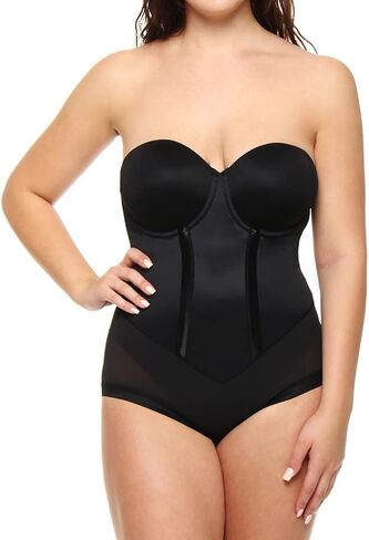 مشكل الجسم النسائي ذو التحكم القوي للغاية من Maidenform مع حمالة صدر مدمجة قابلة للتحويل in Kuwait