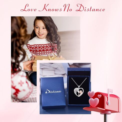 Distance Horse Gifts for Girl S925 Sterling Silver Girl Horse Pendant Necklace Jewelry Mother's Day Gifts for Girl Women Girlfriend Mom Horse Lover in Saudi Arabia