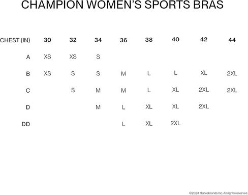 حمالة صدر رياضية للسيدات من Champion، مريحة في البقع، أقصى قدر من الدعم، حمالة صدر رياضية عالية التأثير للنساء in Kuwait