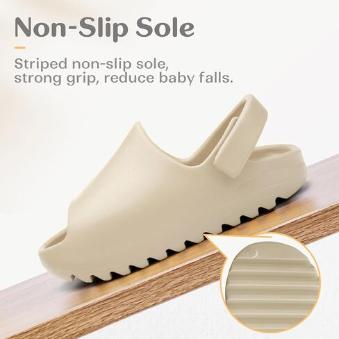 صندل صيفي سهل الارتداء للاطفال الصغار من ارهوكسز، صندل صيفي سهل الارتداء للشاطئ وحمام السباحة، صندل خفيف الوزن للاماكن الداخلية والخارجية للاولاد والبنات in Kuwait