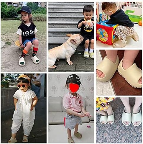 صندل صيفي سهل الارتداء للاطفال الصغار من ارهوكسز، صندل صيفي سهل الارتداء للشاطئ وحمام السباحة، صندل خفيف الوزن للاماكن الداخلية والخارجية للاولاد والبنات in Kuwait