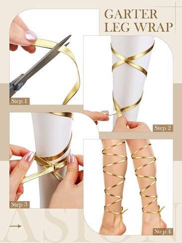 مجموعة إكسسوارات زي الآلهة اليونانية 8 قطع من Cindeer للنساء، عصابة رأس على شكل تاج من ورق الغار الذهبي، سوار ذراع علوي، سوار من أوراق اللؤلؤ، أقراط متدلية من أوراق الغار، مجوهرات توجا لحفلات الزفاف in Kuwait