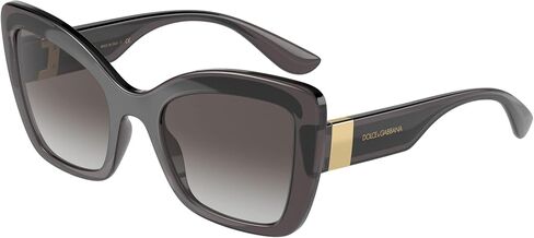 Dolce & Gabbana Sunglasses DG 6170 32578G Transparent Grey/Black in Saudi Arabia