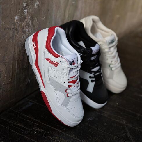 Avia 855 Men’s Basketball Shoes, Low Top Retro Sneakers for Indoor or Outdoor, Street or Court, Sizes 7 to 15 in Kuwait