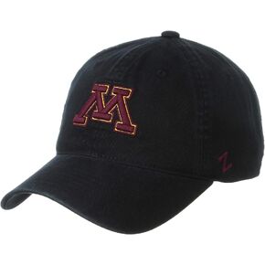 قبعة NCAA Minnesota Golden Gophers الرياضية القابلة للتعديل للرجال سوداء اللون، مينيسوتا جولدن غوفرز قابلة للتعديل in Kuwait