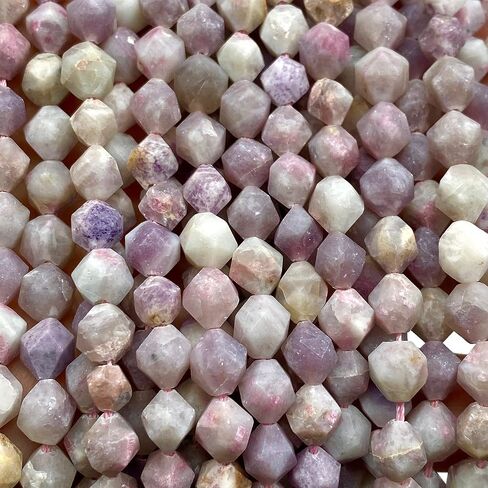 ABCGEMS Russian Amazonite Beads (A Mesmerizing Cutting Technique That Illuminates The Brilliance of Each Bead Like Stars in The Night Sky) Crystal Chakra Energy Healing Stone Stellar-Star-Cut 8mm in Kuwait