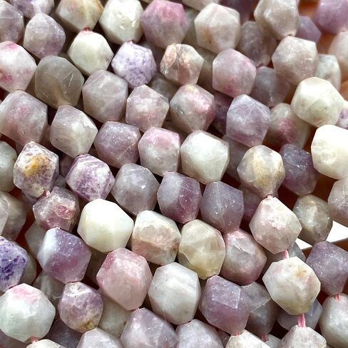 ABCGEMS Russian Amazonite Beads (A Mesmerizing Cutting Technique That Illuminates The Brilliance of Each Bead Like Stars in The Night Sky) Crystal Chakra Energy Healing Stone Stellar-Star-Cut 8mm in Kuwait