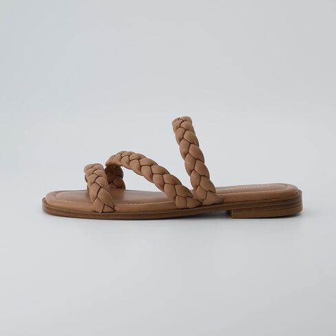 CUSHIONAIRE Women's Venice braided slide sandal +Memory Foam, Wide Widths Available in Kuwait