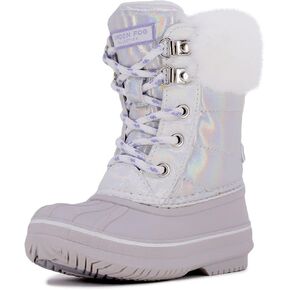LONDON FOG Girls Bell Court Cold Weather Warm Lined Snow Boot in Saudi Arabia