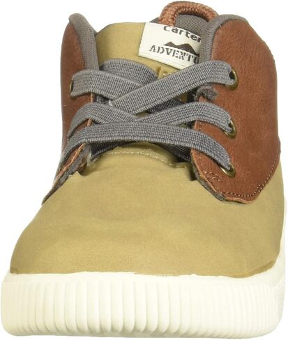 carter's Boy's Willis Sneaker, Brown, 9 Toddler in Saudi Arabia