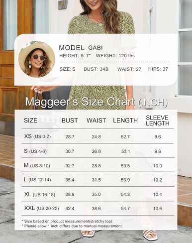 Maggeer Womens 2026 Summer Spring Smocked Wedding Guest Maxi Dress Casual Short Sleeve Floral Boho Flowy Long Dress in Saudi Arabia