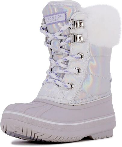 LONDON FOG Girls Bell Court Cold Weather Warm Lined Snow Boot in Kuwait