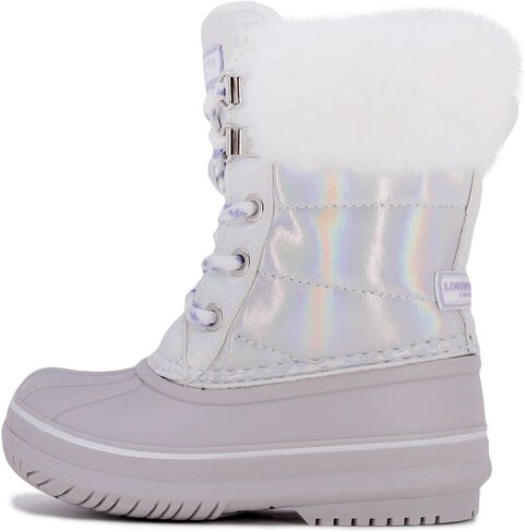 LONDON FOG Girls Bell Court Cold Weather Warm Lined Snow Boot in Kuwait