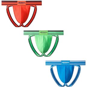 JOCKMAIL Jockstrap أنصار رياضيين للرجال حزام جوك الملابس الداخلية الذكور لرياضة الصالة الرياضية in Saudi Arabia
