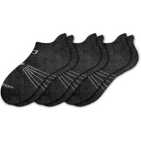 Socks Daze 3/6 Pack Men's Women's Merino Wool Ankle Running Sport Soft Thick Cushion Athletic Socks for Walking Light Hiking