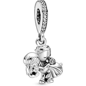باندورا حلية فضة استرليني مزينة باحجار الزركونيا المكعبة للنساء - 798896C01, one size, مكعب زركونيا in Saudi Arabia