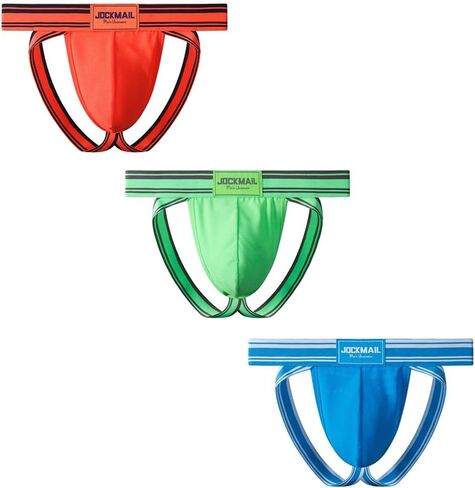 JOCKMAIL Jockstrap أنصار رياضيين للرجال حزام جوك الملابس الداخلية الذكور لرياضة الصالة الرياضية in Saudi Arabia