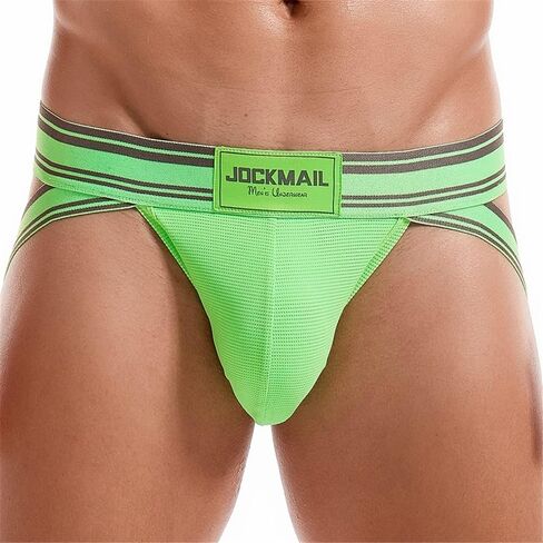 JOCKMAIL Jockstrap أنصار رياضيين للرجال حزام جوك الملابس الداخلية الذكور لرياضة الصالة الرياضية in Saudi Arabia