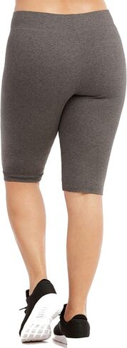 Popular Womens Bike Shorts Plus Size - Cotton Biker Shorts. Bermuda Long Shorts for Women. Great Gym, Workout & Yoga Shorts, in Kuwait