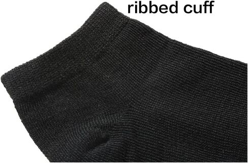 Allegra K Athletic Low Cut Ankle Socks-Stretch Cuffs Soft 10 Pairs in Kuwait
