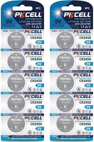 20 قطعة CR2450 CR 2450 DL2450 Br2450 3V 600mAh خلية زر الليثيوم in Saudi Arabia