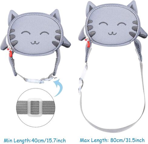 Termichy kids Waist Bag Cute 3D Cartoon Bear Animal Travel Kids Fanny Pack For Babies Girls Toddler Children Sport Camping Trip Makeup Masquerade Toy Christmas Gift, Parent-child Dressing(Bear) in Kuwait