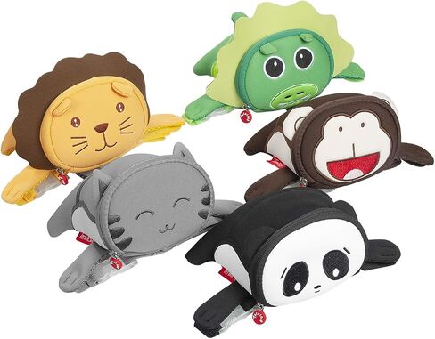 Termichy kids Waist Bag Cute 3D Cartoon Bear Animal Travel Kids Fanny Pack For Babies Girls Toddler Children Sport Camping Trip Makeup Masquerade Toy Christmas Gift, Parent-child Dressing(Bear) in Kuwait