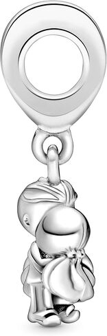 PANDORA Jewelry Married Couple Dangle Charm - Bracelet or Necklace Charm for Women - Sterling Silver with Cubic Zirconia in Saudi Arabia