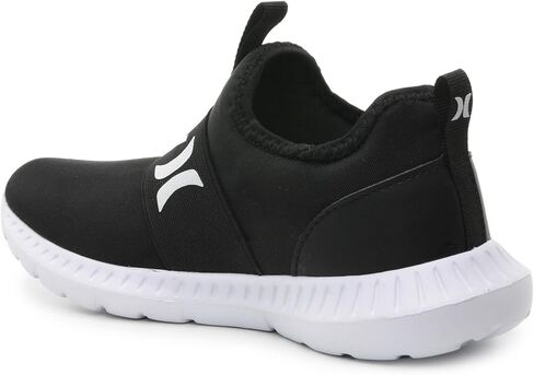 Hurley Camby Kids Slip-On Sneakers - Unisex Lightweight & Breathable Shoes for Boys & Girls - Ideal for Running, Walking & All-Day Comfort - Flexible, Durable & Stylish Sneaker for Active Kids in Kuwait