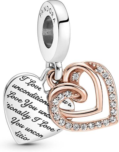 PANDORA Heart 14K Rose Gold-Plated And Sterling Silver in Kuwait