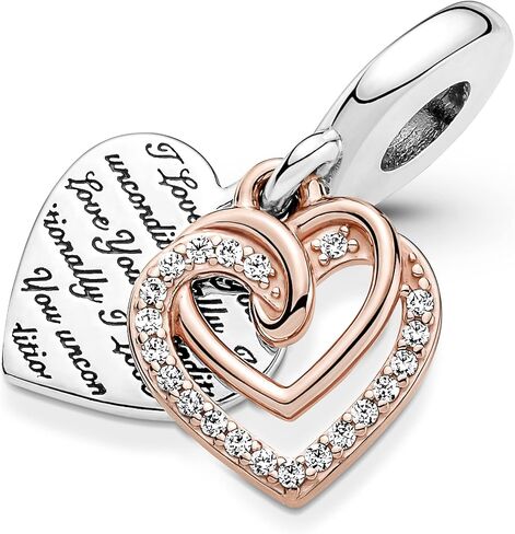 PANDORA Heart 14K Rose Gold-Plated And Sterling Silver in Kuwait