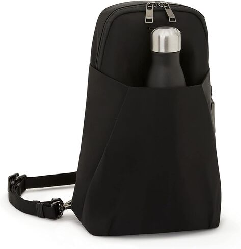 TUMI Voyageur Kileen Convertible Sling - Converts into Mini Backpack - Stain & Water Resistant - Black & Gunmetal Hardware in Saudi Arabia