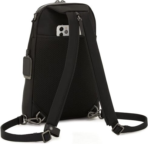 TUMI Voyageur Kileen Convertible Sling - Converts into Mini Backpack - Stain & Water Resistant - Black & Gunmetal Hardware in Saudi Arabia