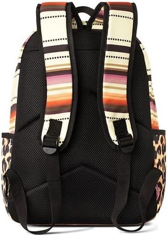 ARIAT Western Backpack Serape Cheetah Adjustable Brown Tan A460002397 in Saudi Arabia